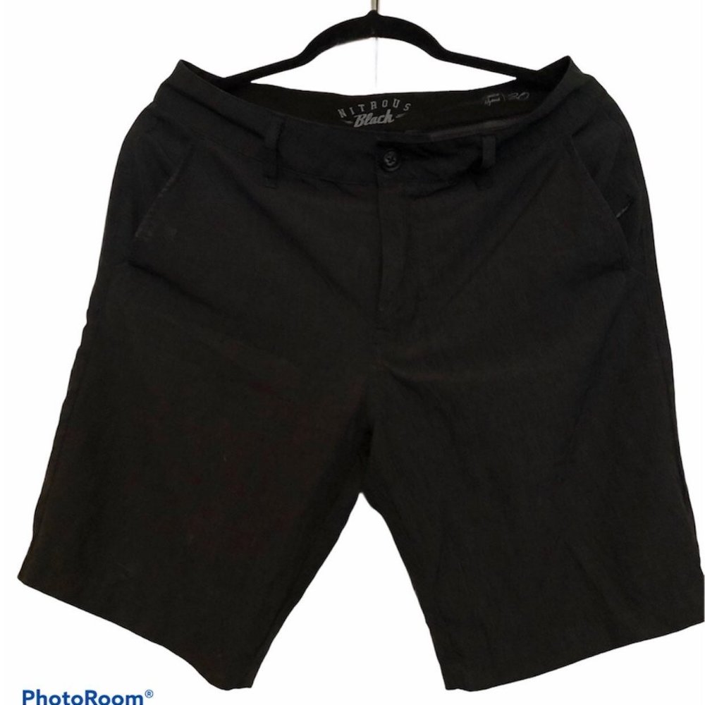 Women's Nitrous Black Shorts